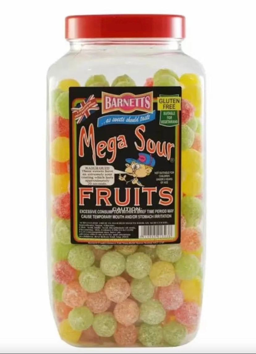 Barnetts Mega Sour Fruits